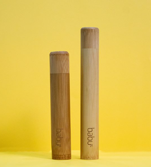 Bambukinis dantų šepetėlio dėklas BABU - Urban Earth Lovers | Zero Waste