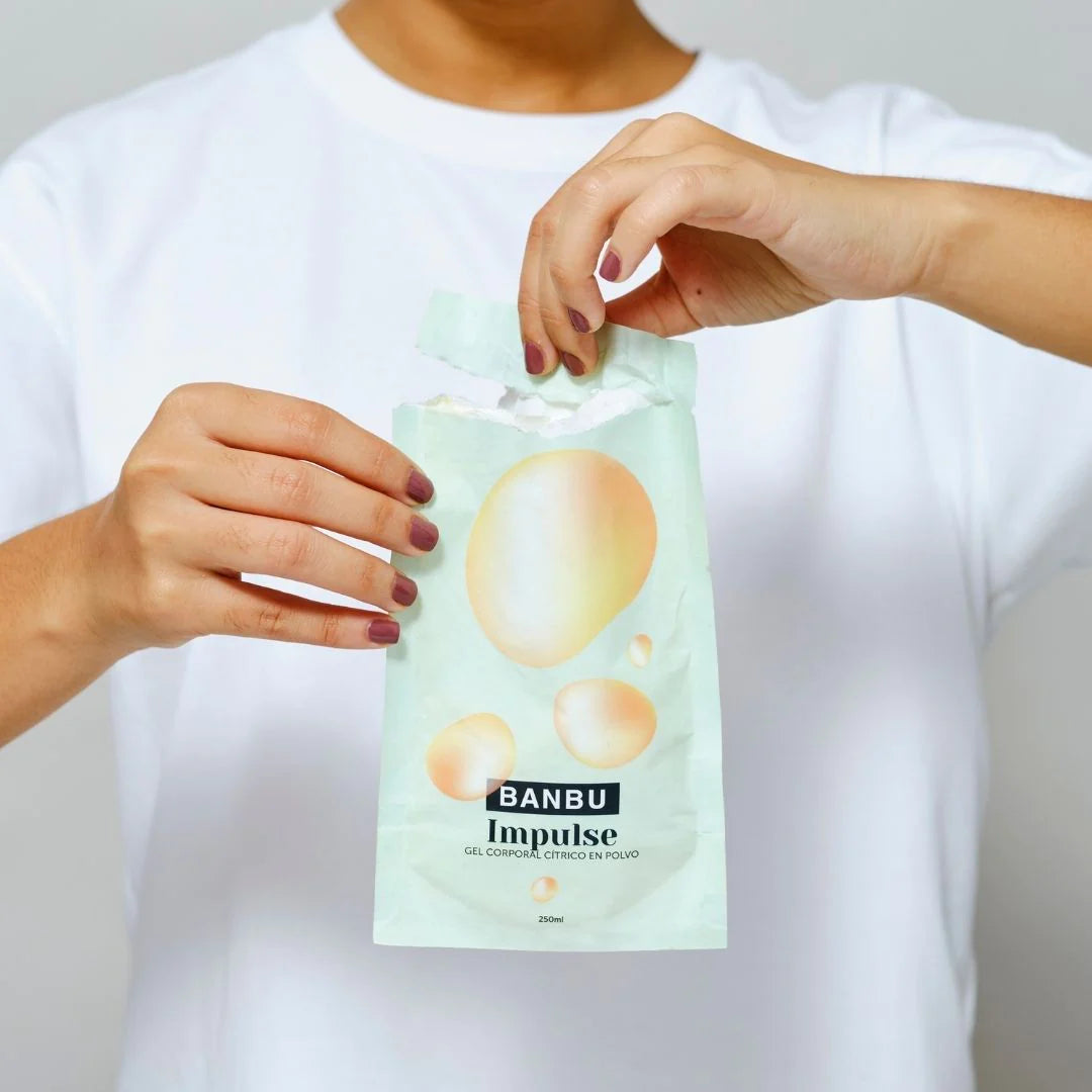 Dušo želės milteliai BANBU Impulse Citrus