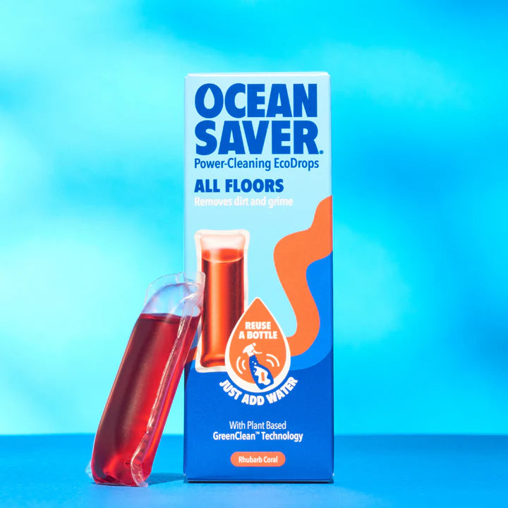 Koncentruotas grindų valiklis OCEAN SAVER, Rhubarb Coral 10ml