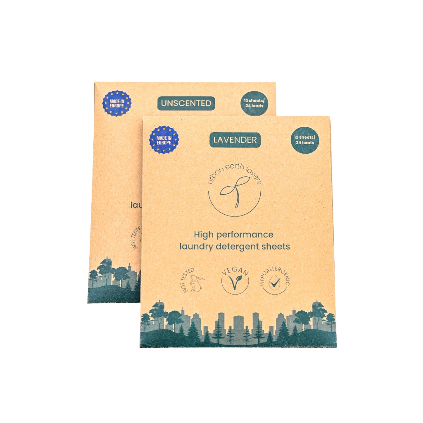 Biologiškai suyrančios skalbimo juostelės, 12 VNT