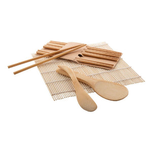 Bambusest sushi-valmistamise komplekt 1