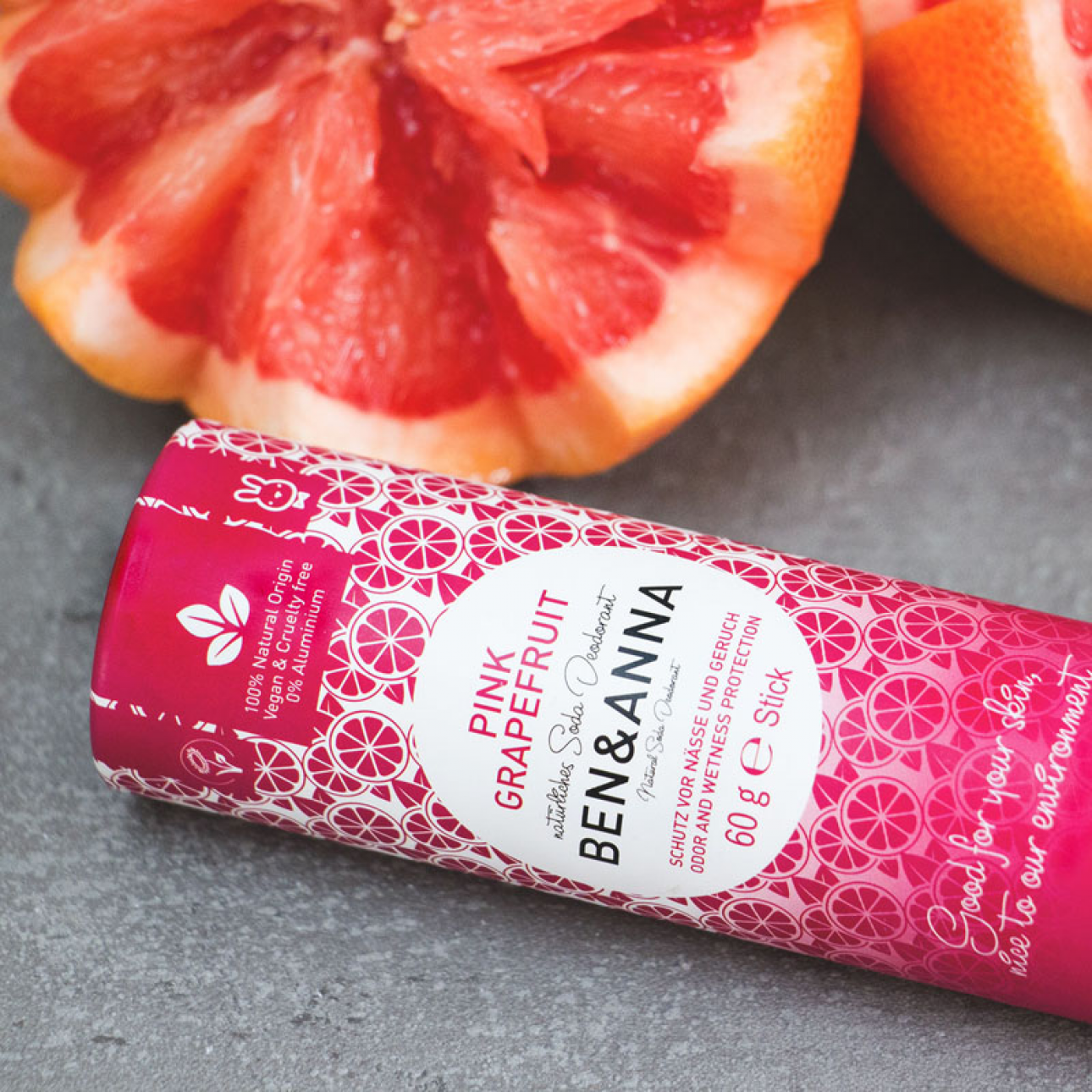 Paberpakendis deodorant PINK GRAPEFRUIT, 60 g