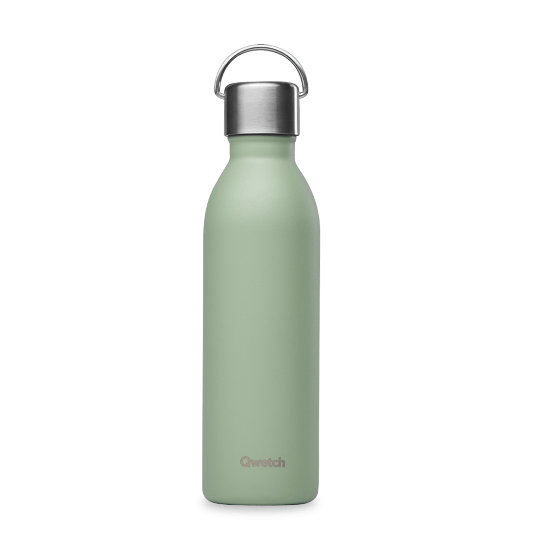 Gertuvė su rankena QWETCH Matt -Vert tilleul - 600ML QD3620