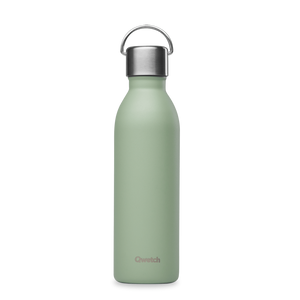 Ūdens pudele ar rokturi QWETCH  Matt -Vert tilleul - 600ML QD3620 1
