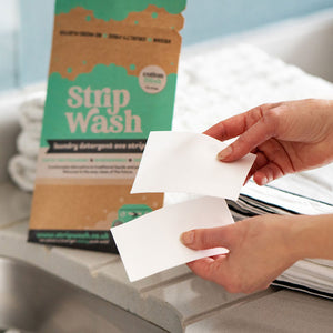 Bioloģiski noārdāmas veļas mazgāšanas sloksnes STRIP WASH, 24 gab 3