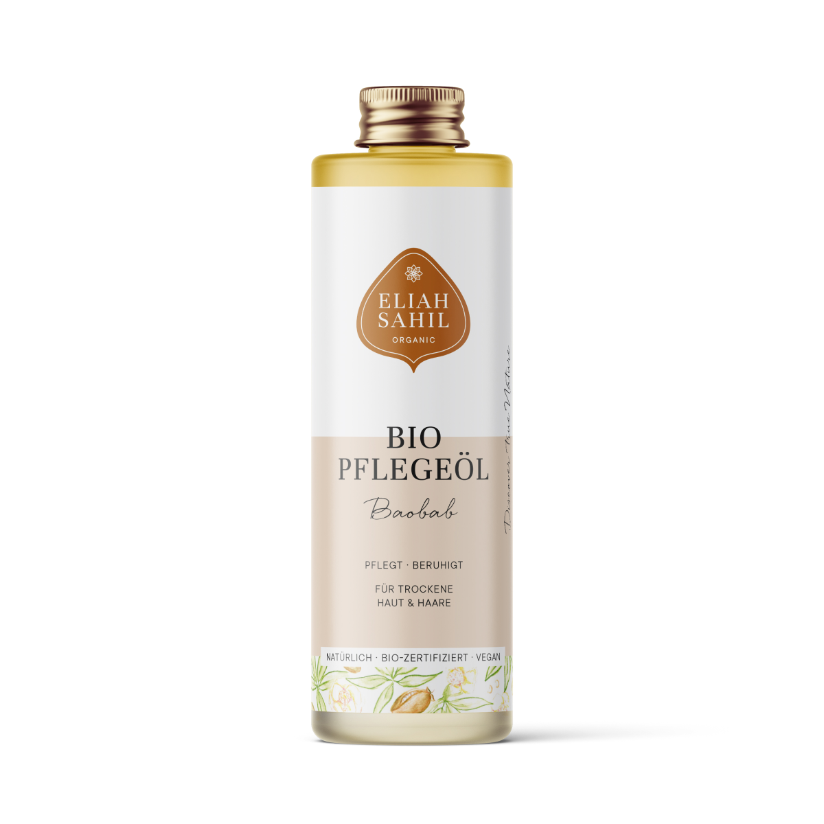 Keha- ja juukseõli ELIAH SAHIL Baobab 100ml