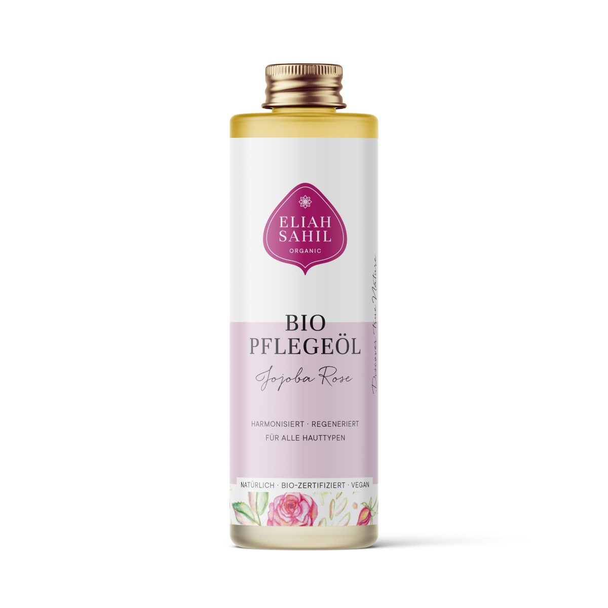 Kūno ir plaukų aliejus ELIAH SAHIL Jojoba & Rose 100ml