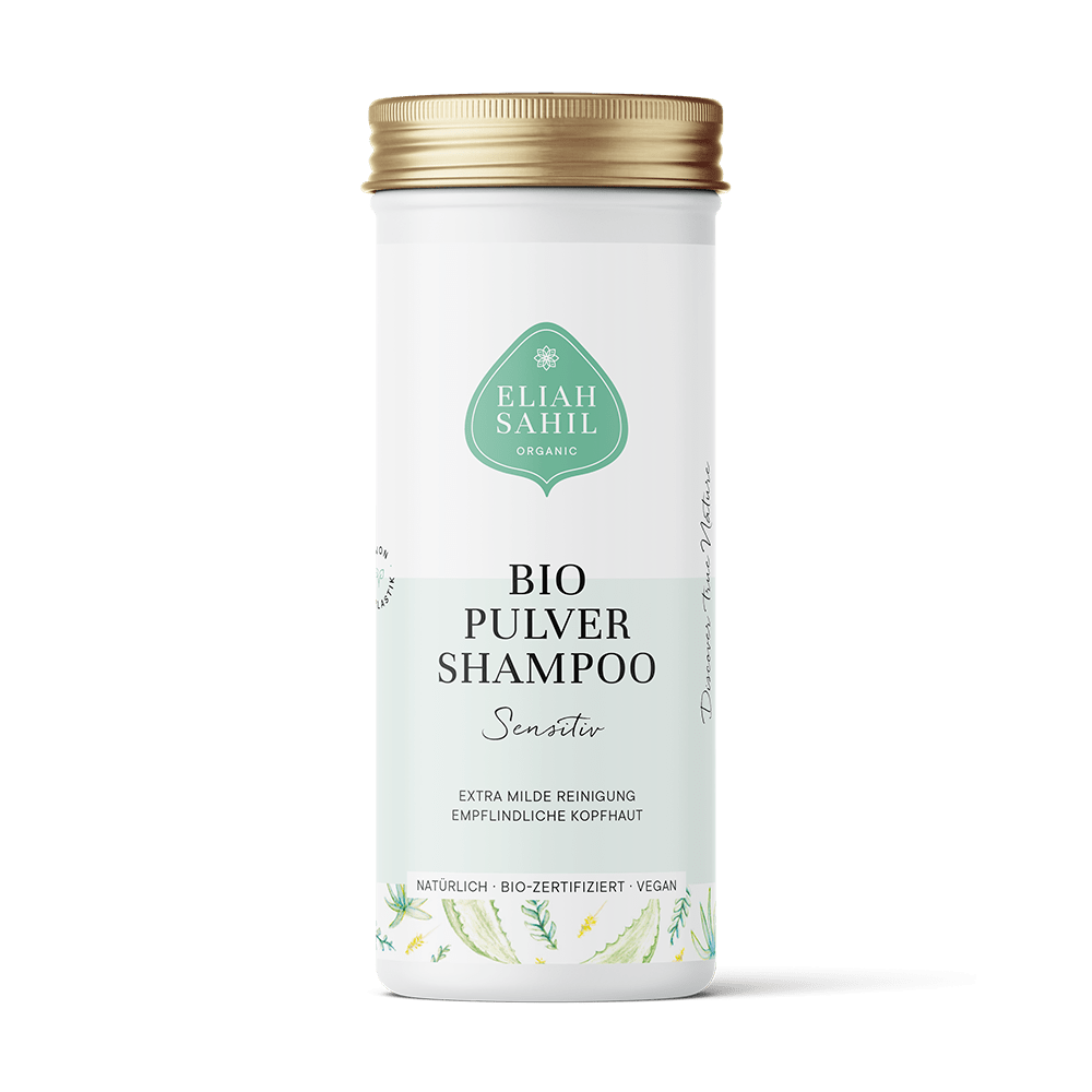 Sauso šampūno milteliai ELIAH SAHIL Sensitive 100g