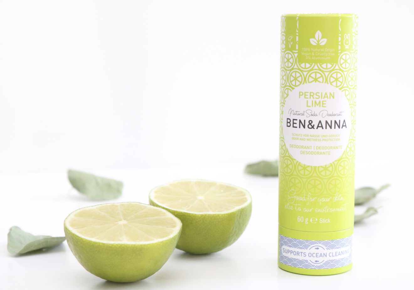 Dezodorantas popierinėje pakuotėje Persian Lime - Urban Earth Lovers | Zero Waste